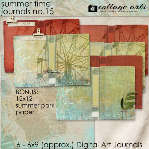 Summer Time Journal Pak 15