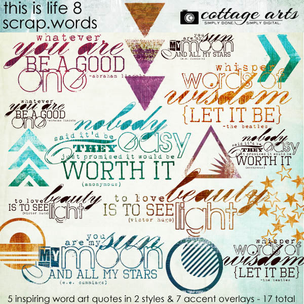 This Is Life 8 Scrap.Words