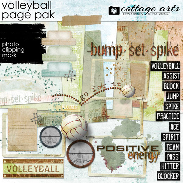 Volleyball Page Pak