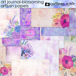 Art Journal - Blossoming Artisan Papers