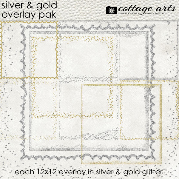 Silver & Gold Overlay Pak