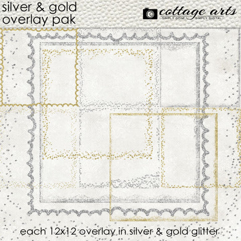 Silver & Gold Overlay Pak