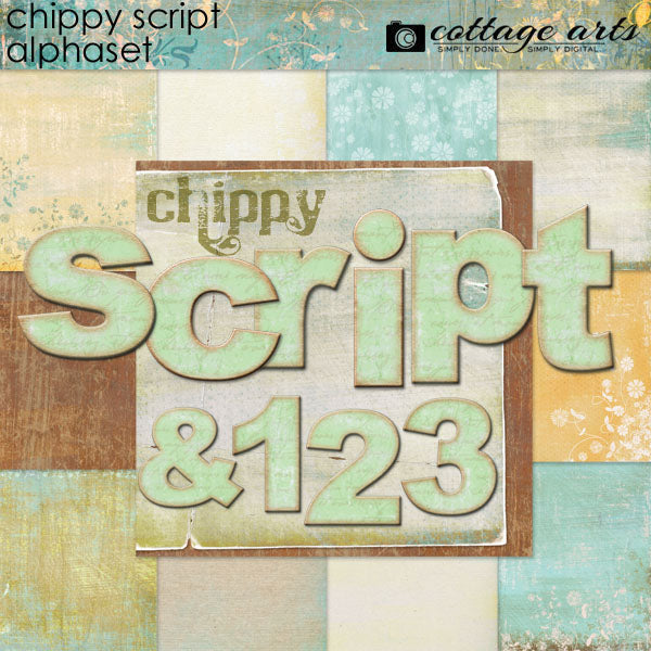 Chippy Script AlphaSet