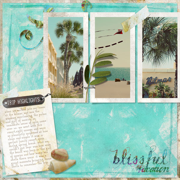 By the Sea Art Journal Cards
