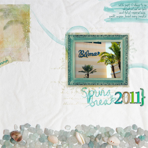 By the Sea Art Journal Cards