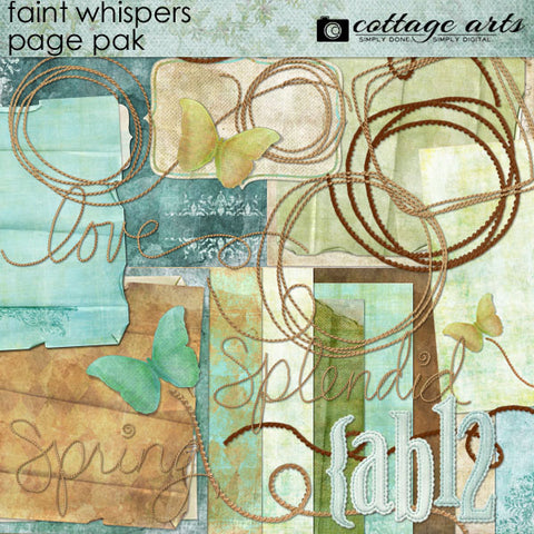 Faint Whispers Page Pak