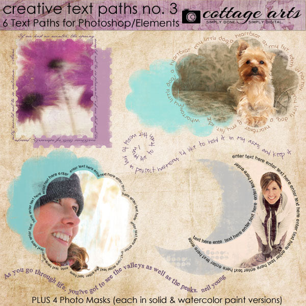 Creative Text Paths / Masks 3