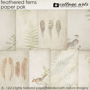 Feathered Ferns Paper Pak