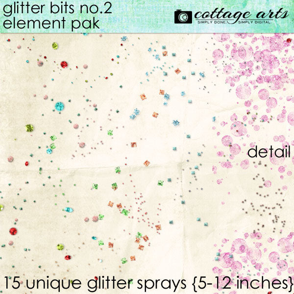 Glitter Bits 2 Element Pak