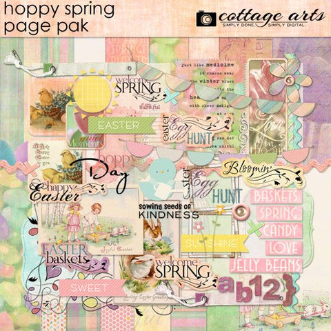 Hoppy Spring Page Pak