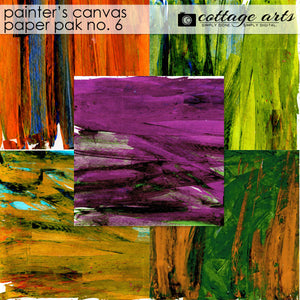 Painter's Canvas 6 Paper Pak