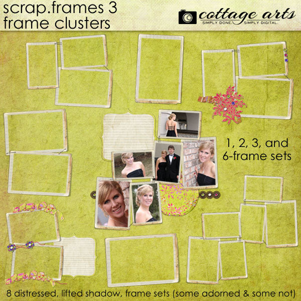 Scrap.Frames 3 Frame Clusters