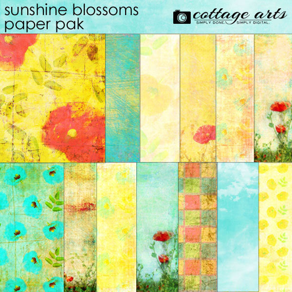 Sunshine Blossoms Paper Pak